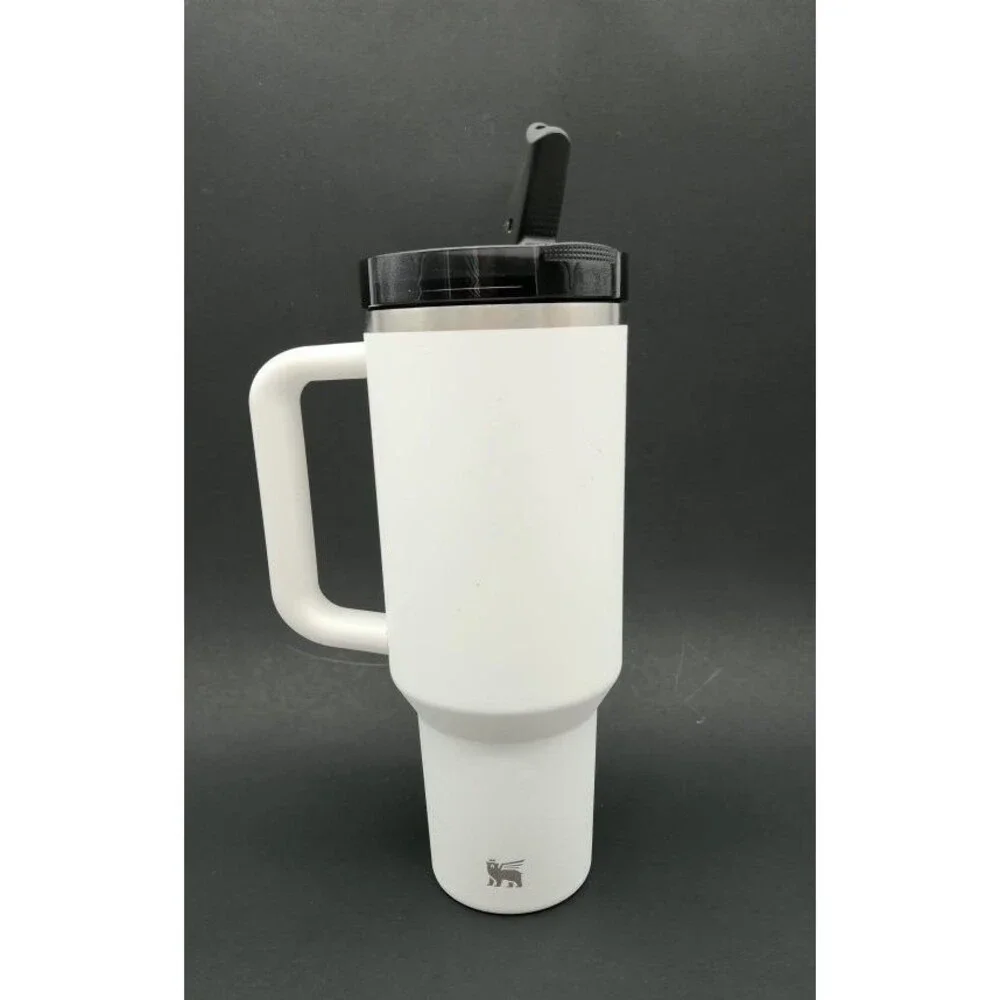RARE HTF Vintage Stanley Quencher 40 Oz Polar White/Black 20-05199 NWOT READ - Picture 2 of 10